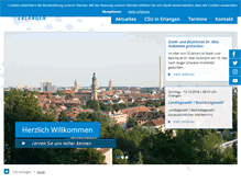 Tablet Screenshot of csu-erlangen.de